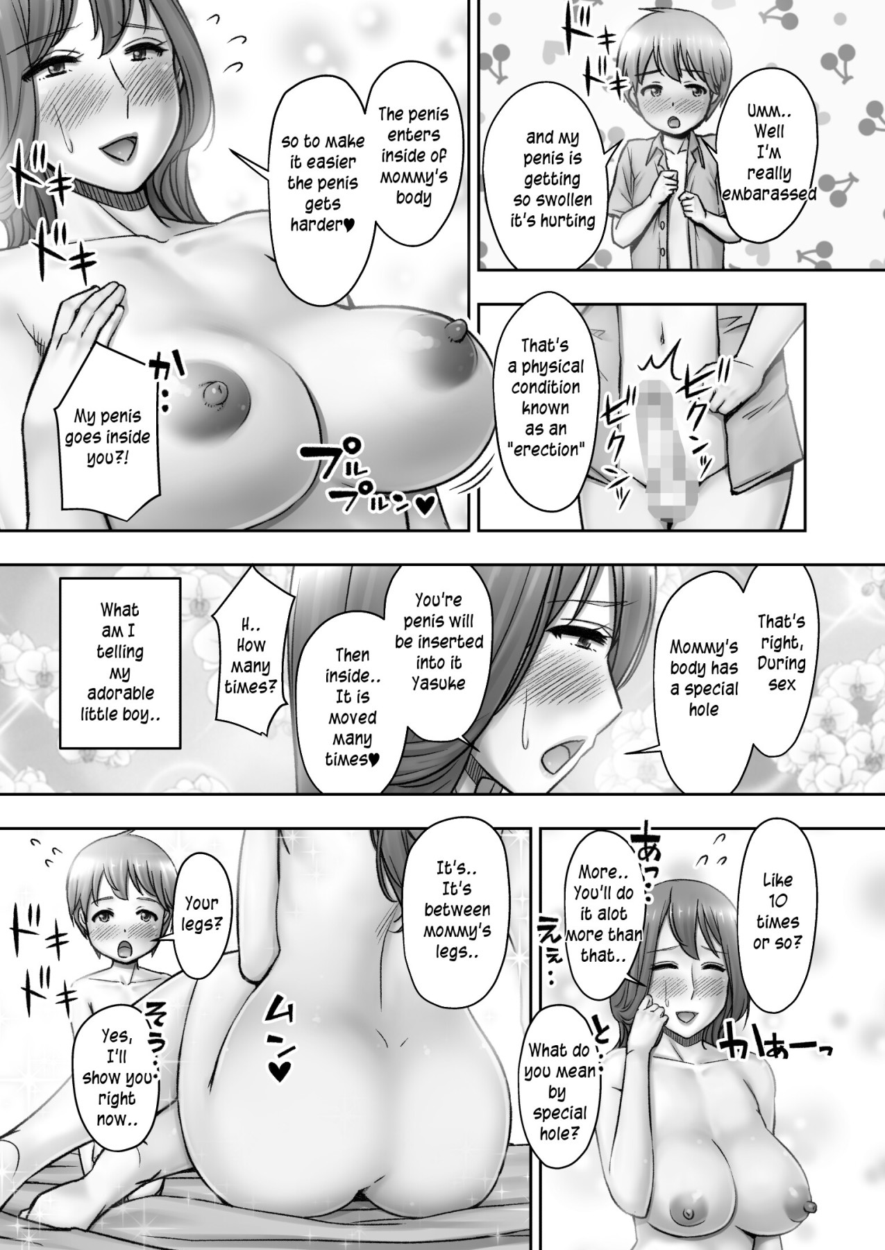 hentai manga Well-Mannered Mother\'s Indecent Sex Education